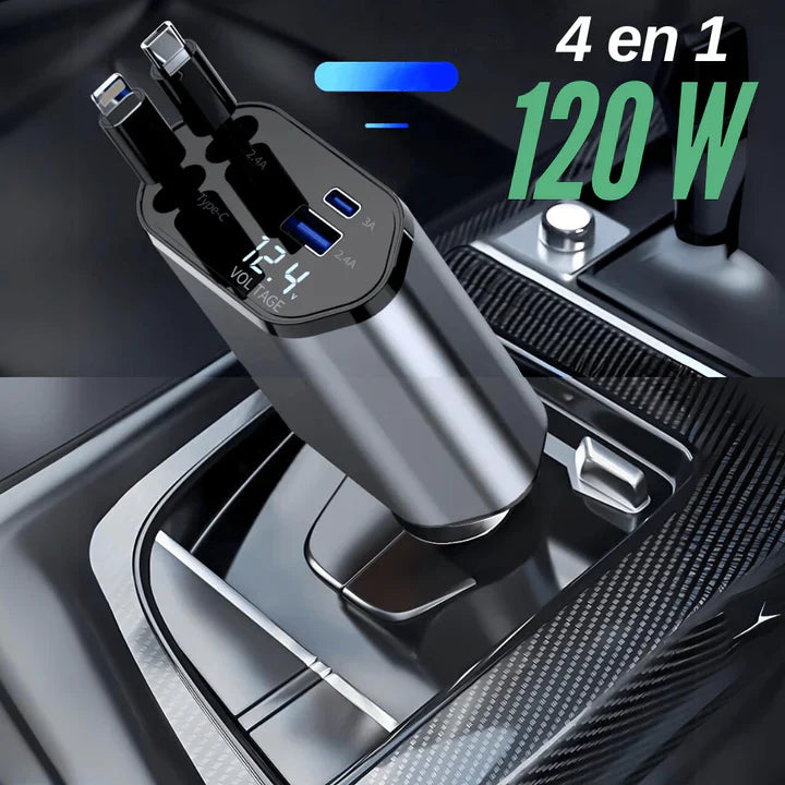 Cargador ULTRA RAPIDO 4 en 1